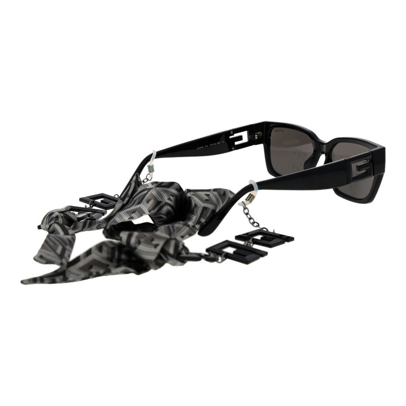 Guess Black Plastic Square Sunglasses for Unisex