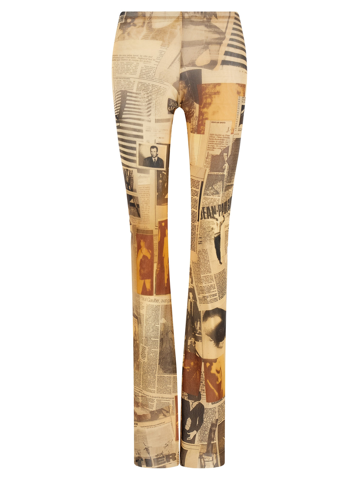 Pantalon décontracté multicolore en polyamide Jean Paul Gaultier