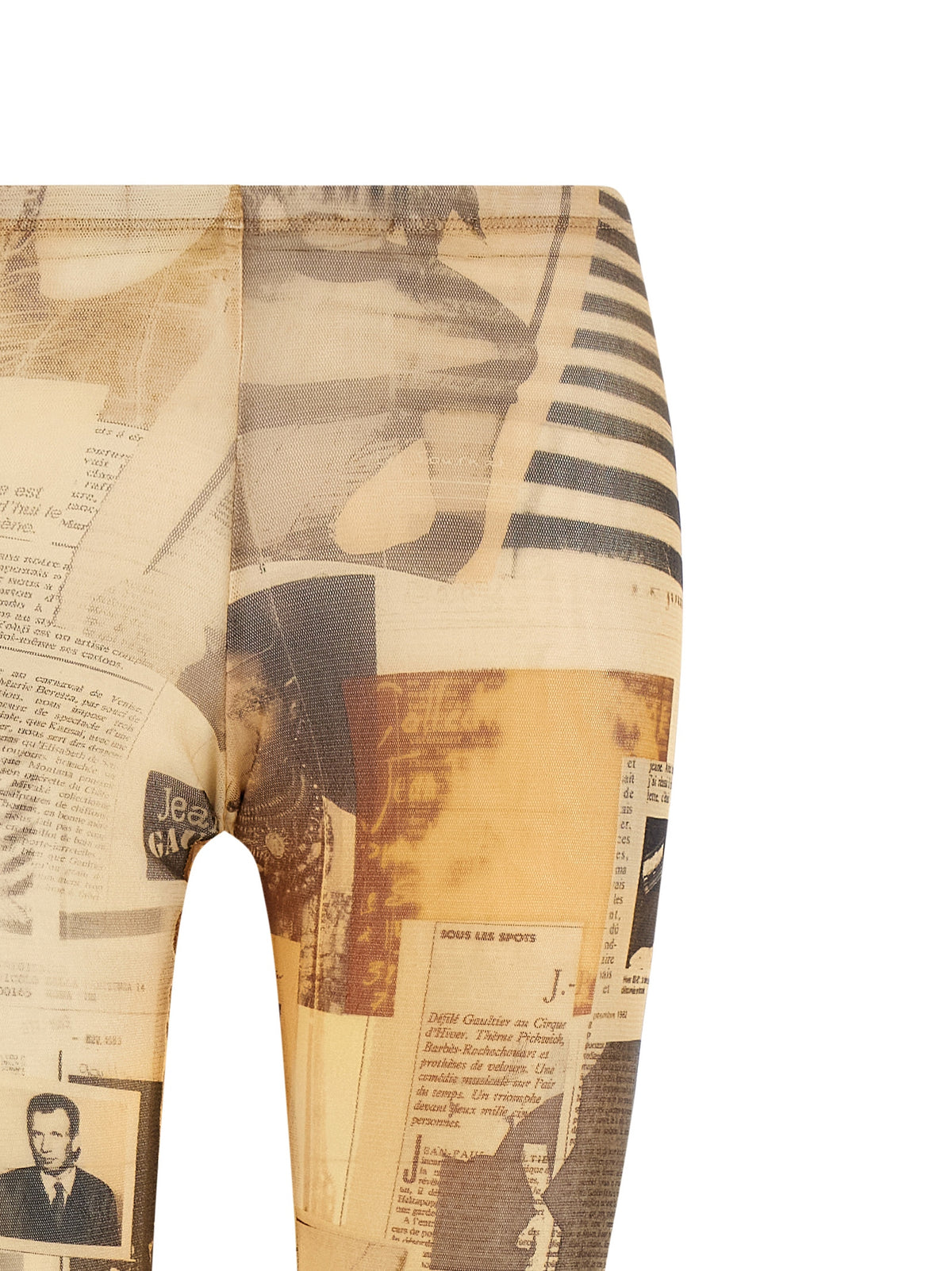 Pantalon décontracté multicolore en polyamide Jean Paul Gaultier