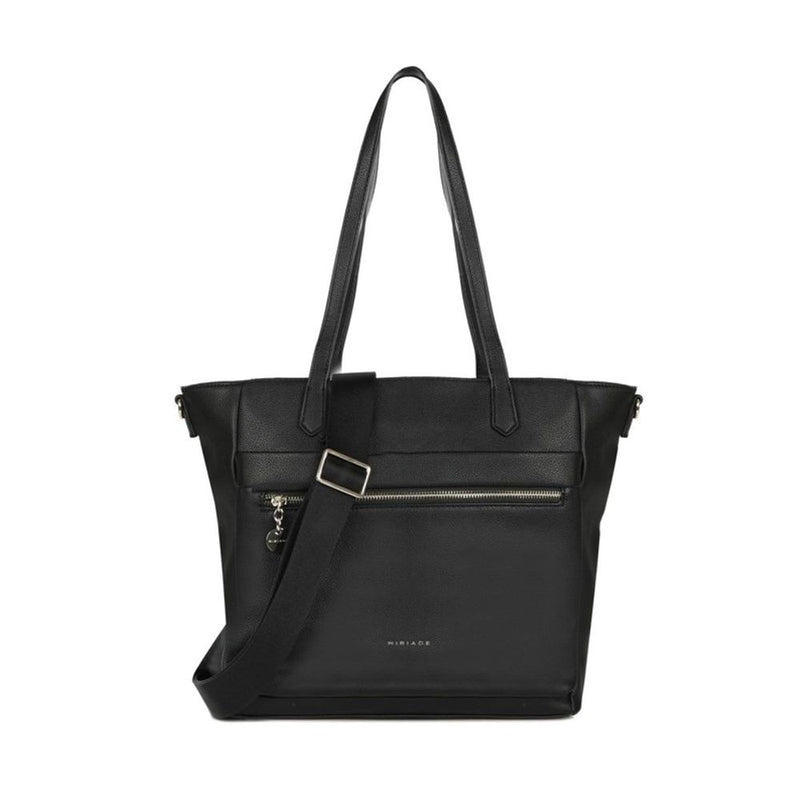 Sac bandoulière MIRIADE en polyéthylène noir