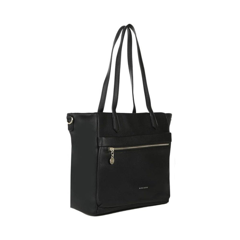 Sac bandoulière MIRIADE en polyéthylène noir