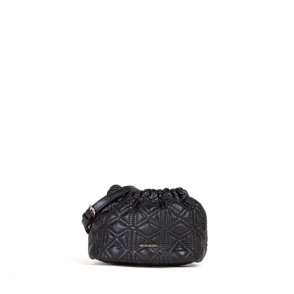 Sac bandoulière MIRIADE en polyéthylène noir