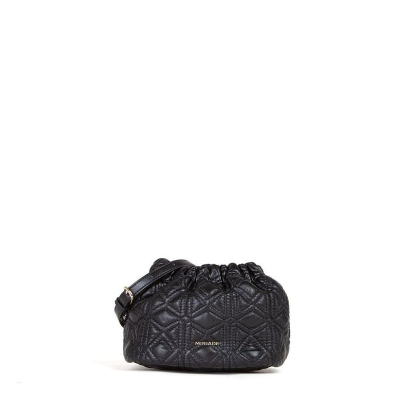 Sac bandoulière MIRIADE en polyéthylène noir