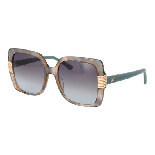 Lunettes de soleil Marciano by Guess en plastique marron