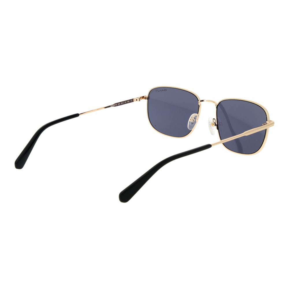 Lunettes de soleil Gant en métal doré
