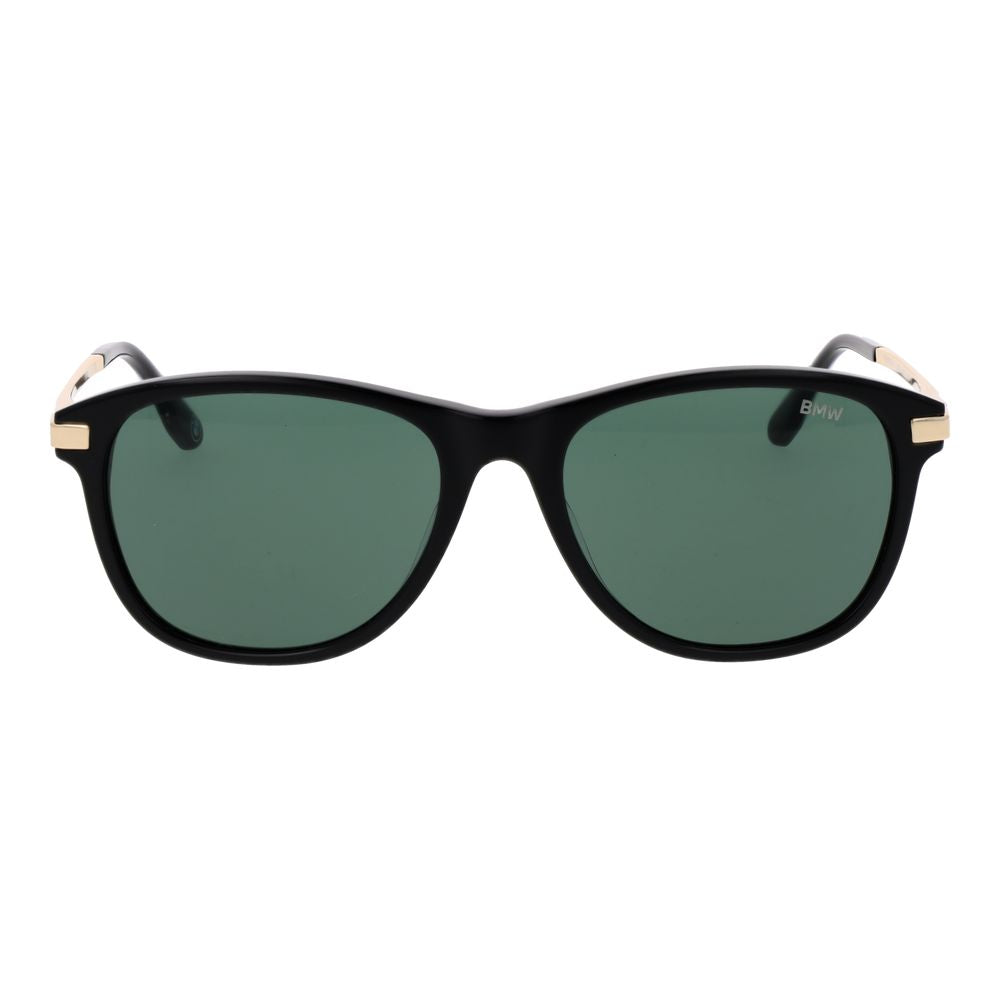Lunettes de soleil BMW en acétate noir
