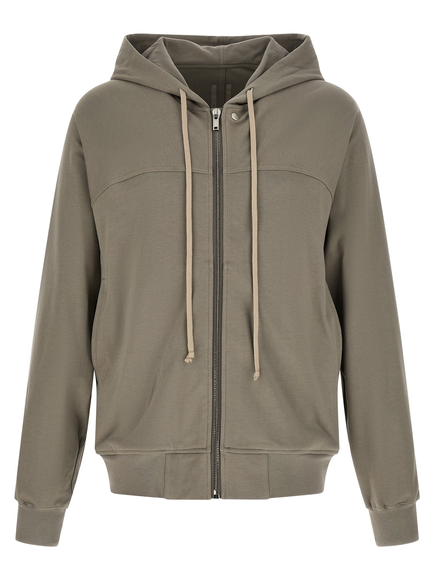 Rick Owens Gray Cotton Sweatshirt