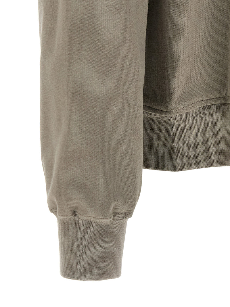 Sweat-shirt Rick Owens en coton gris