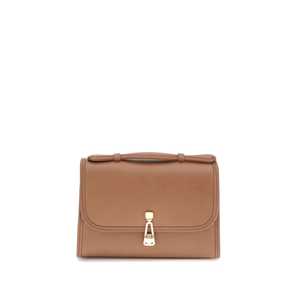 Sac à bandoulière en cuir marron Gabriela Hearst
