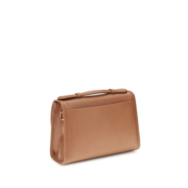 Sac à bandoulière en cuir marron Gabriela Hearst