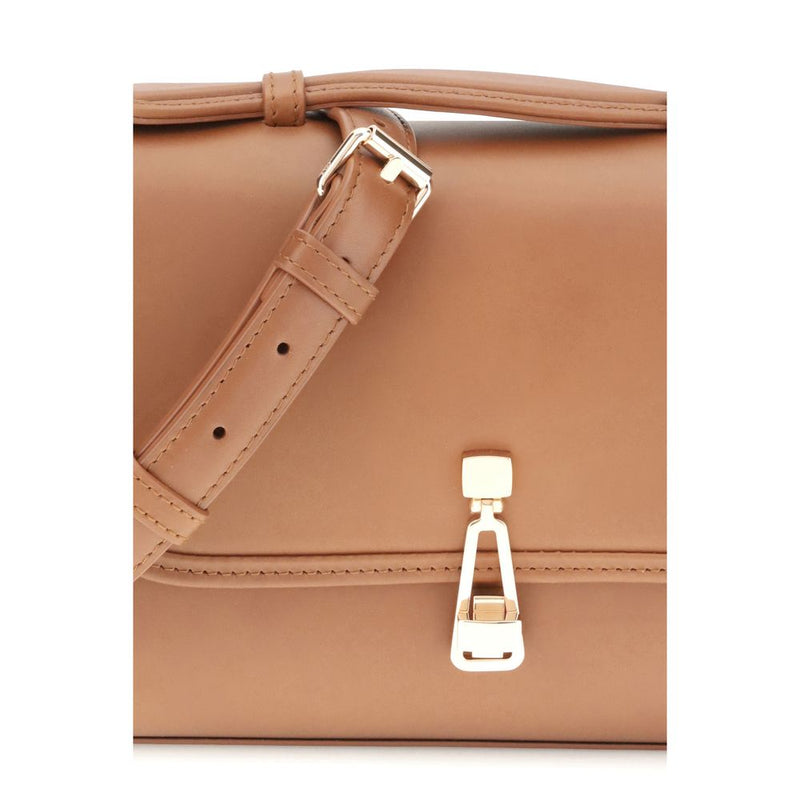 Sac à bandoulière en cuir marron Gabriela Hearst