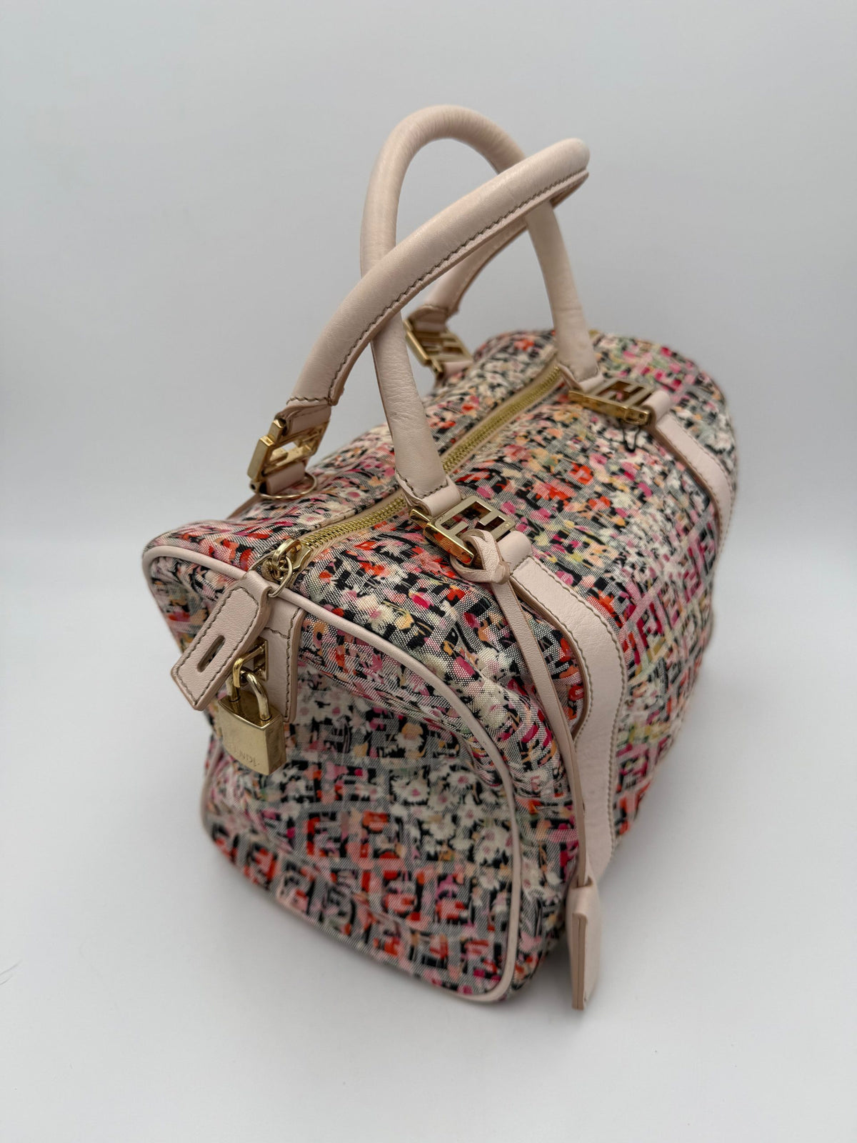 Sac à main Fendi FENDI FF Toile Fleurs
