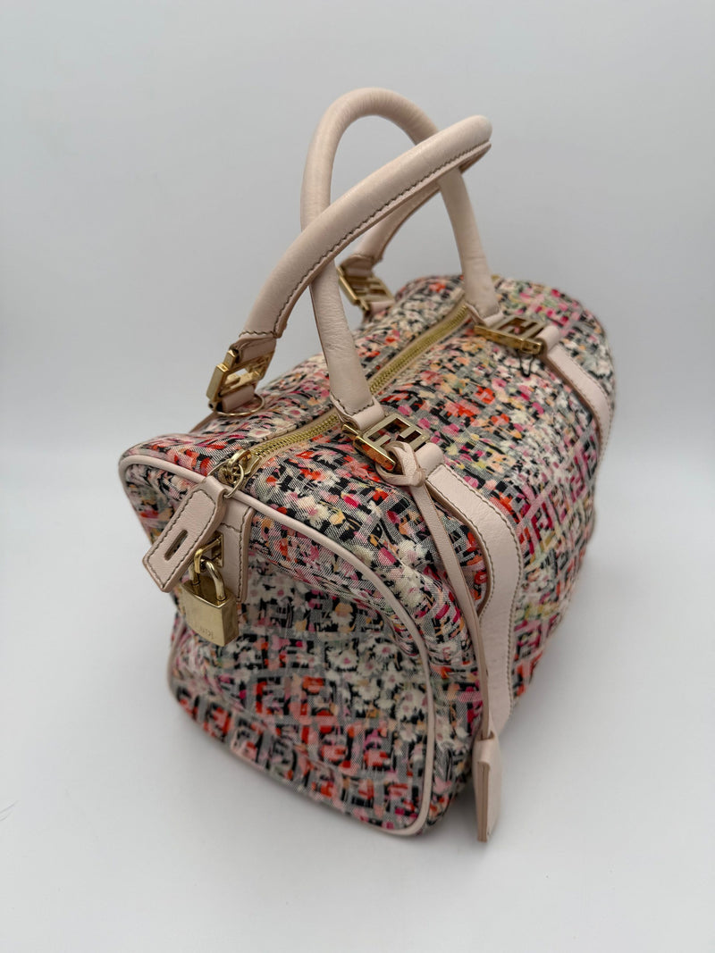 Sac à main Fendi FENDI FF Toile Fleurs