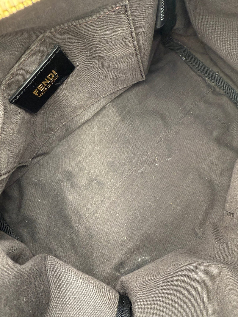Sac à main Fendi FENDI FF Toile Fleurs