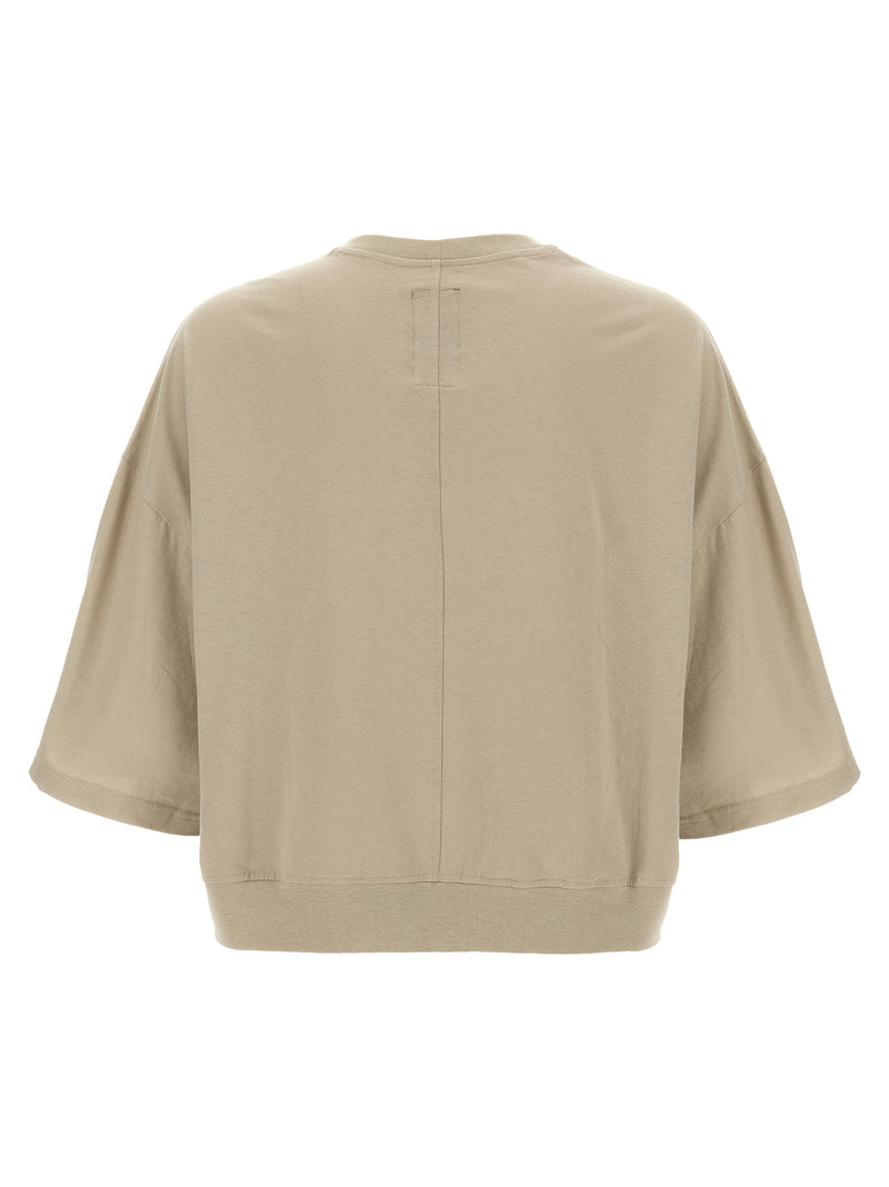 T-shirt en coton gris Rick Owens