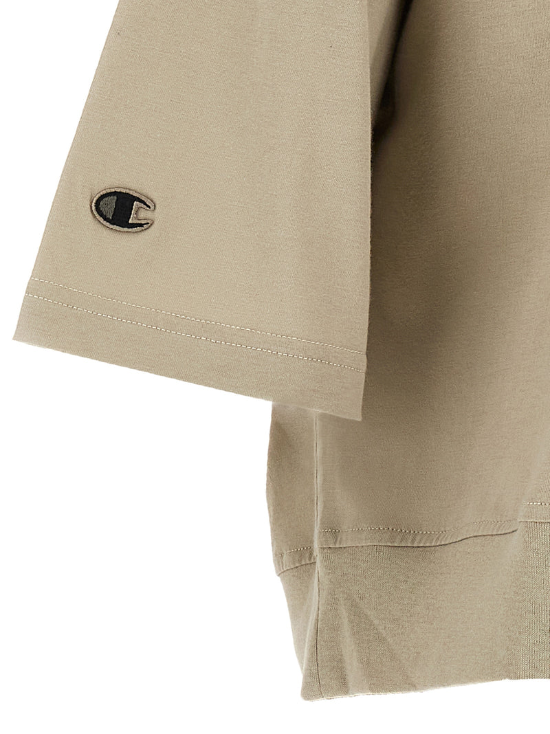 T-shirt en coton gris Rick Owens