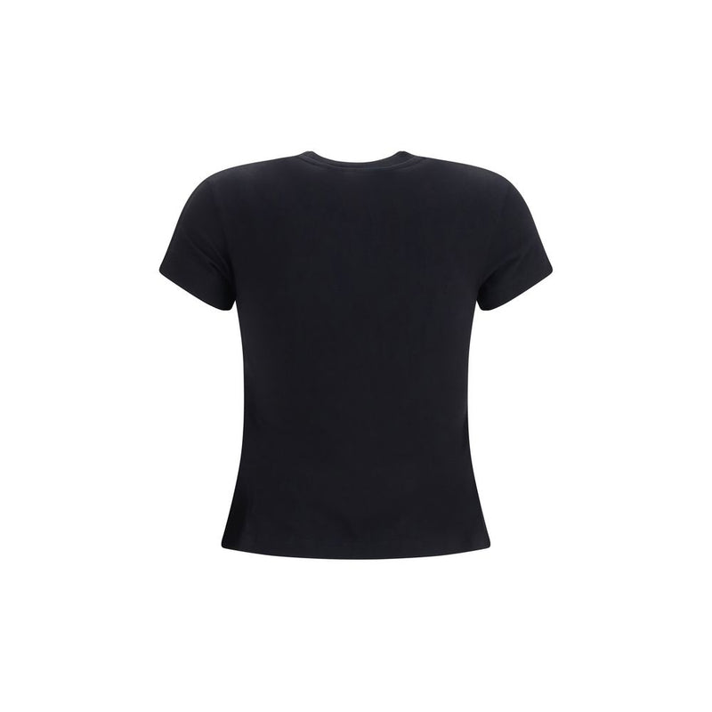 Off-White Black Cotton T-Shirt