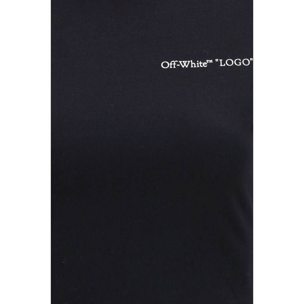 T-shirt Off-White en coton noir