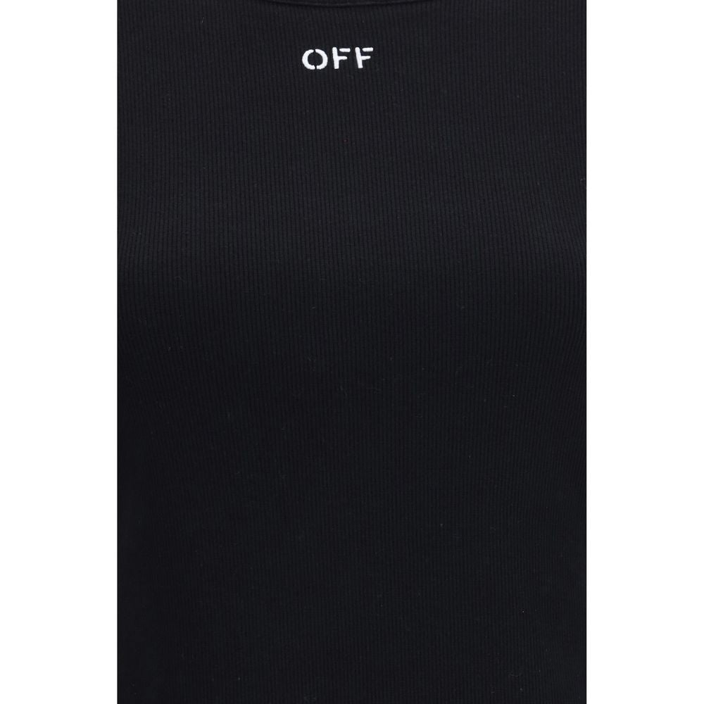 T-shirt Off-White en coton noir