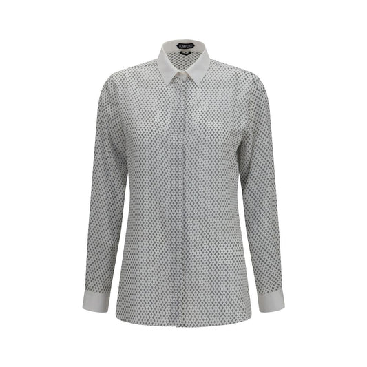 Chemise Tom Ford multicolore en soie à motifs
