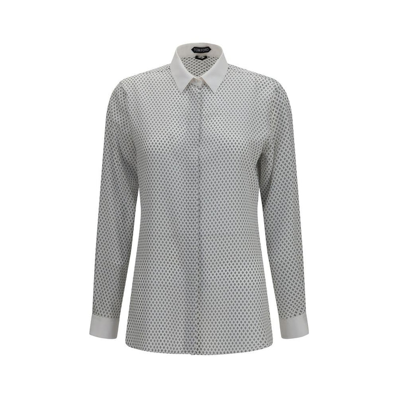 Chemise Tom Ford multicolore en soie à motifs