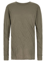 T-shirt en coton gris Rick Owens