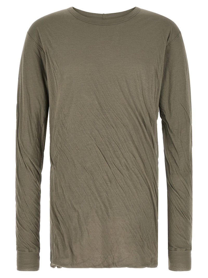 T-shirt en coton gris Rick Owens
