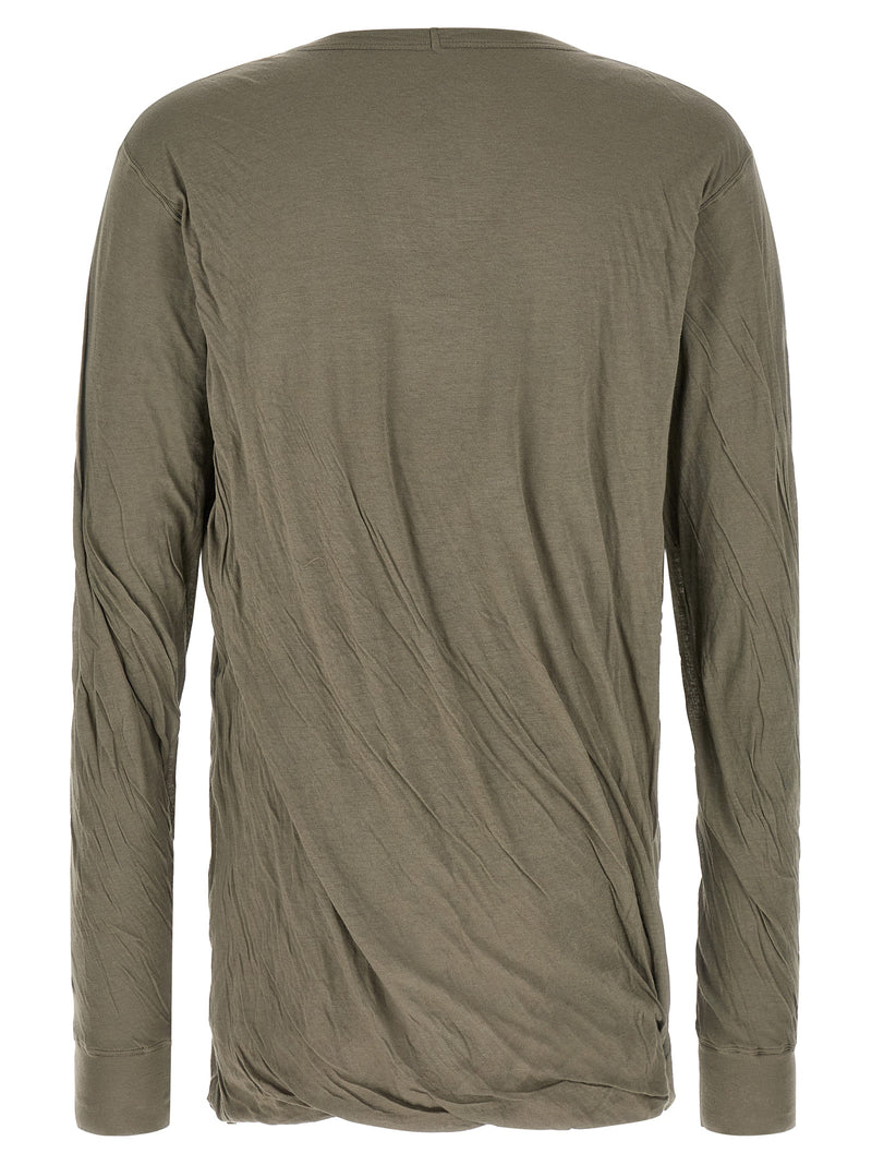 T-shirt en coton gris Rick Owens