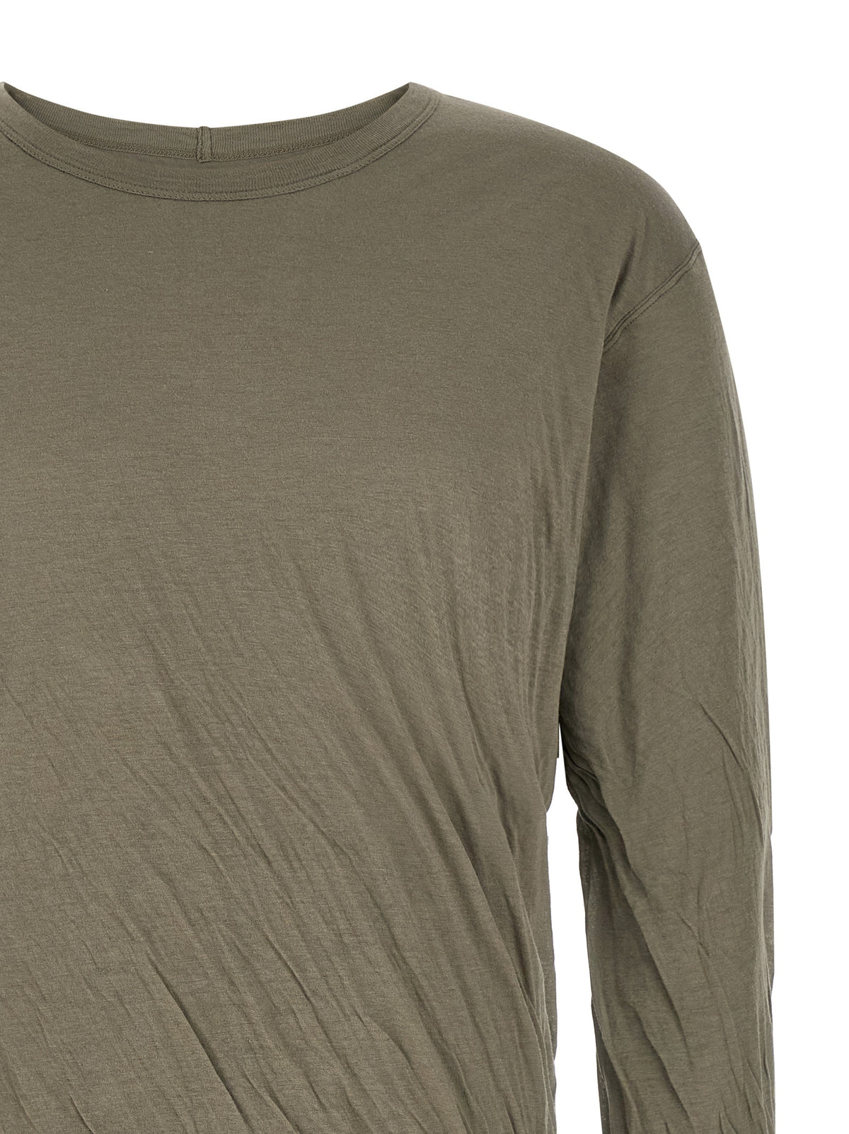 T-shirt en coton gris Rick Owens