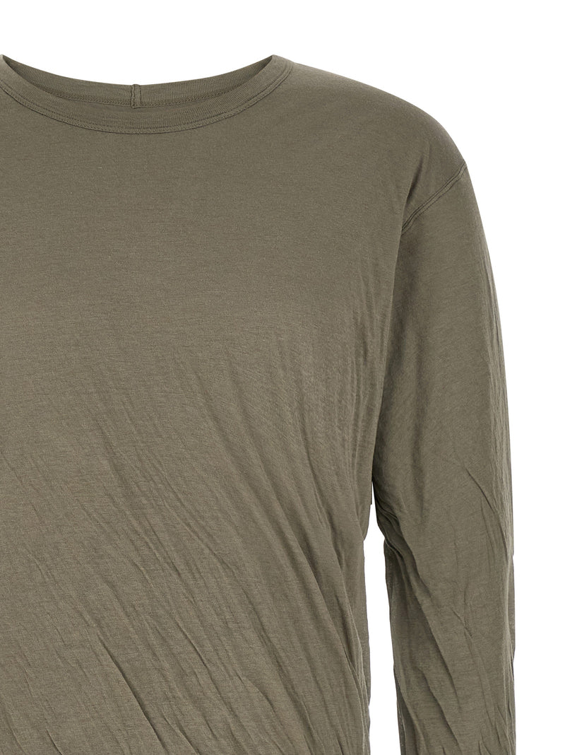 T-shirt en coton gris Rick Owens
