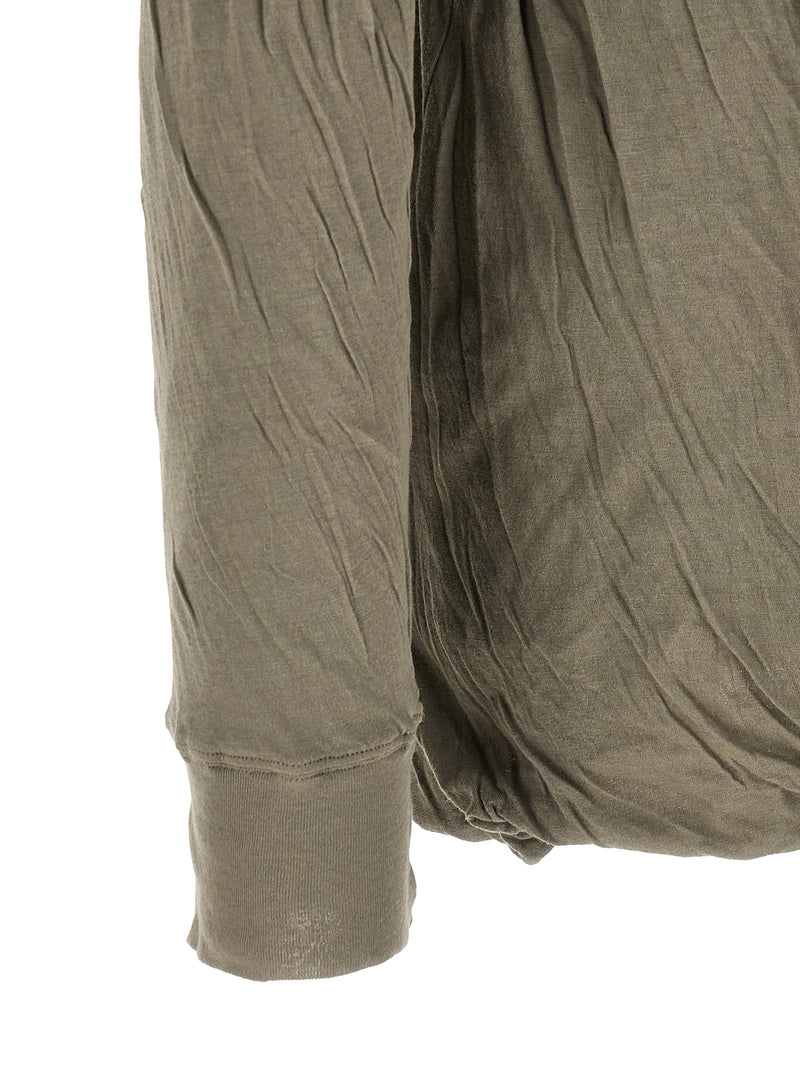 T-shirt en coton gris Rick Owens