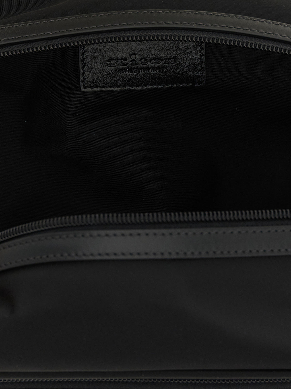 Kiton Noir Polyamide Autres Accessoires