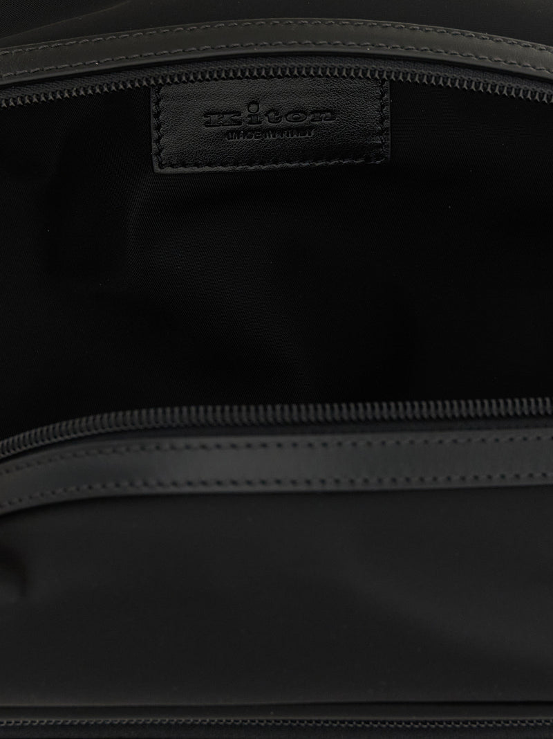 Kiton Noir Polyamide Autres Accessoires