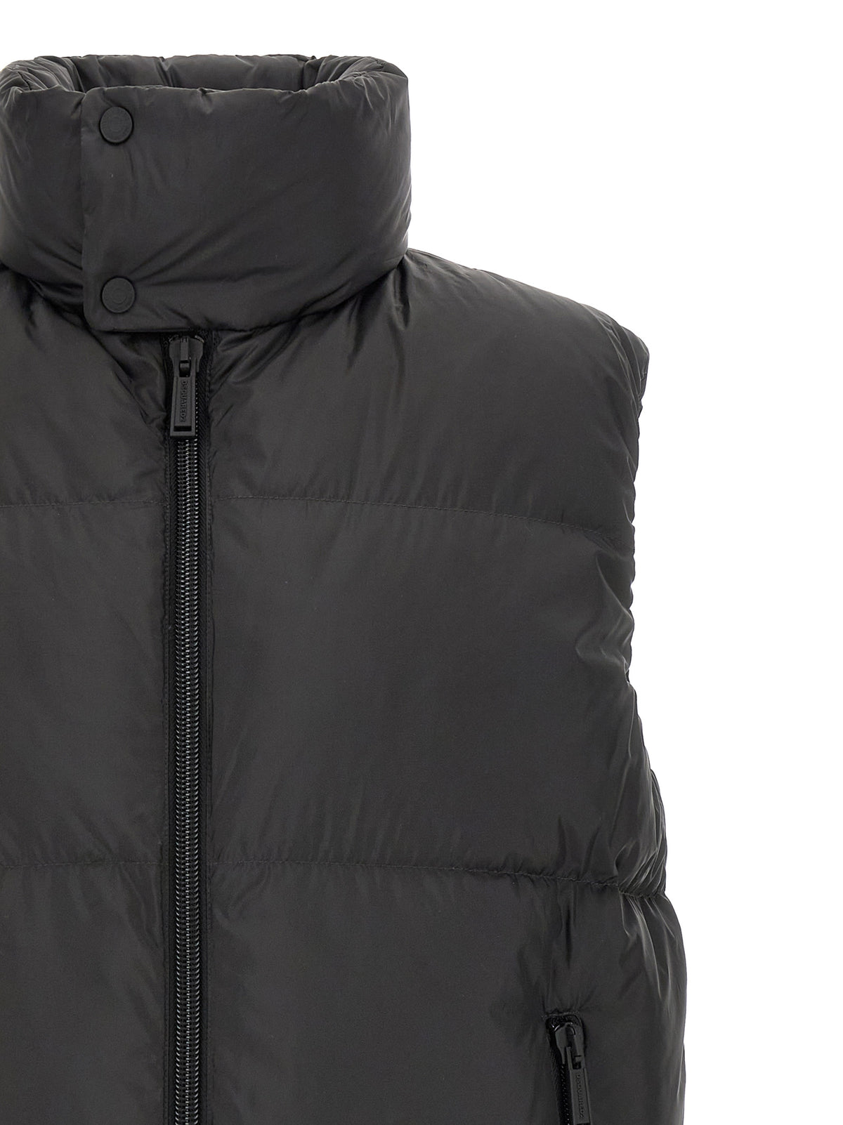 Dsquared² Veste sans manches en polyester noir