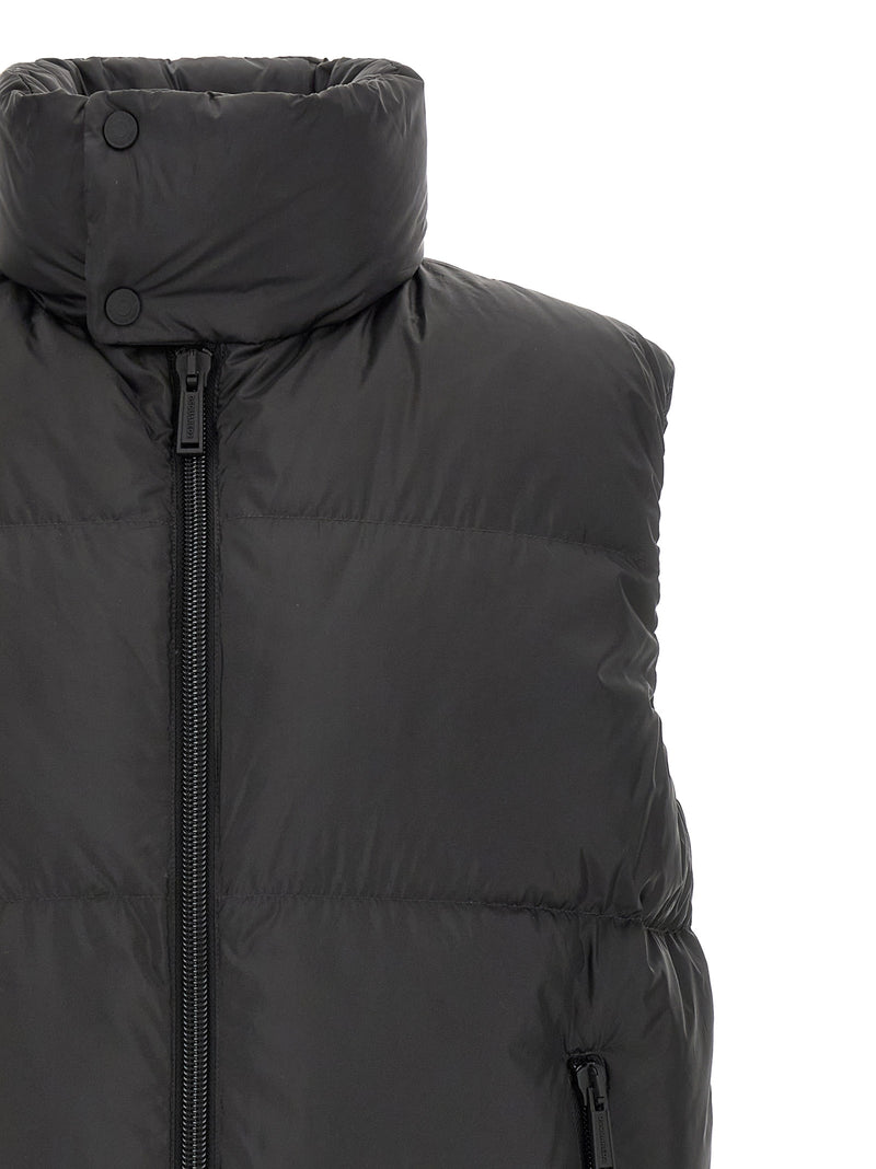 Dsquared² Veste sans manches en polyester noir