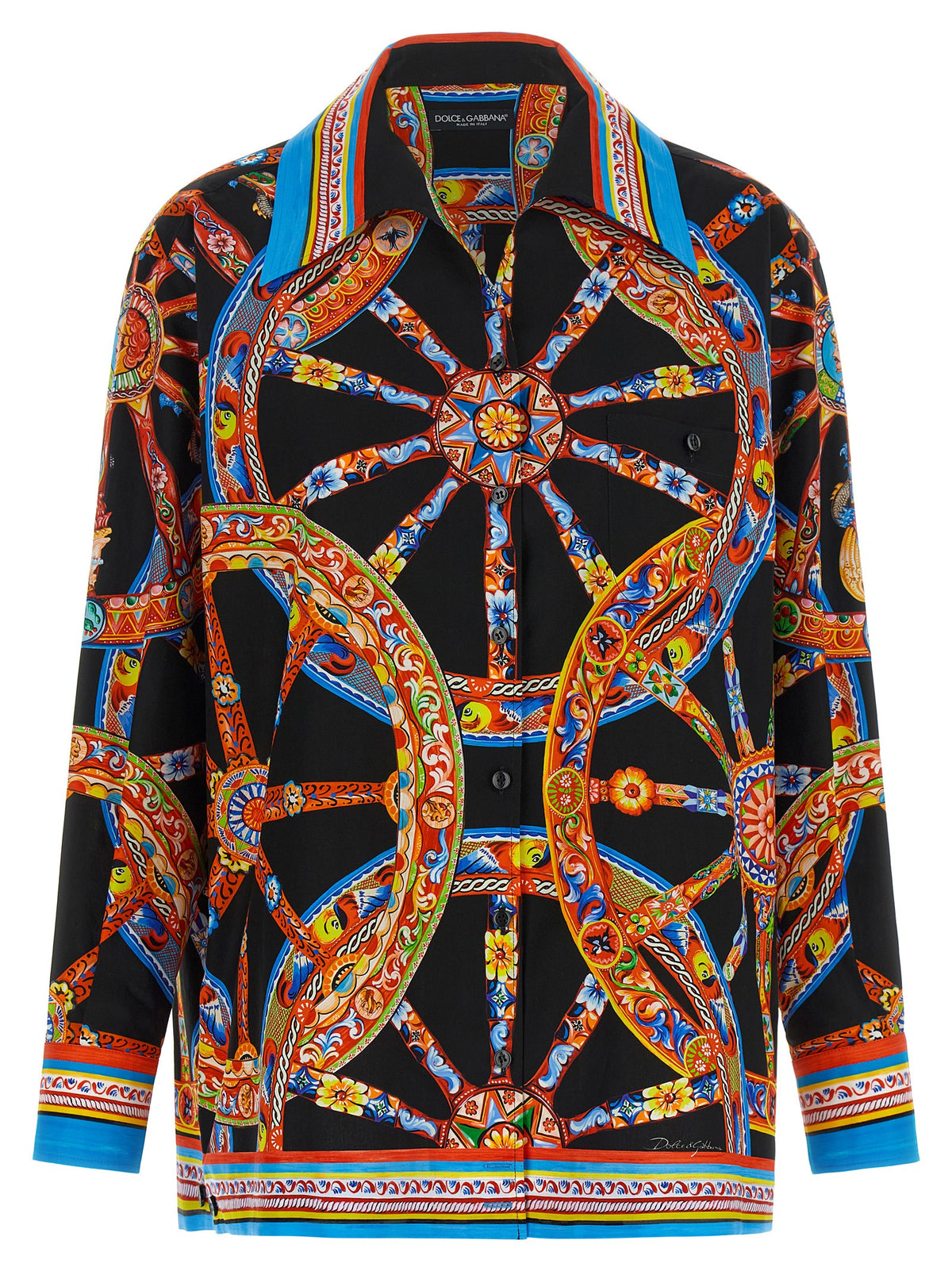Chemisier Dolce & Gabbana en coton multicolore