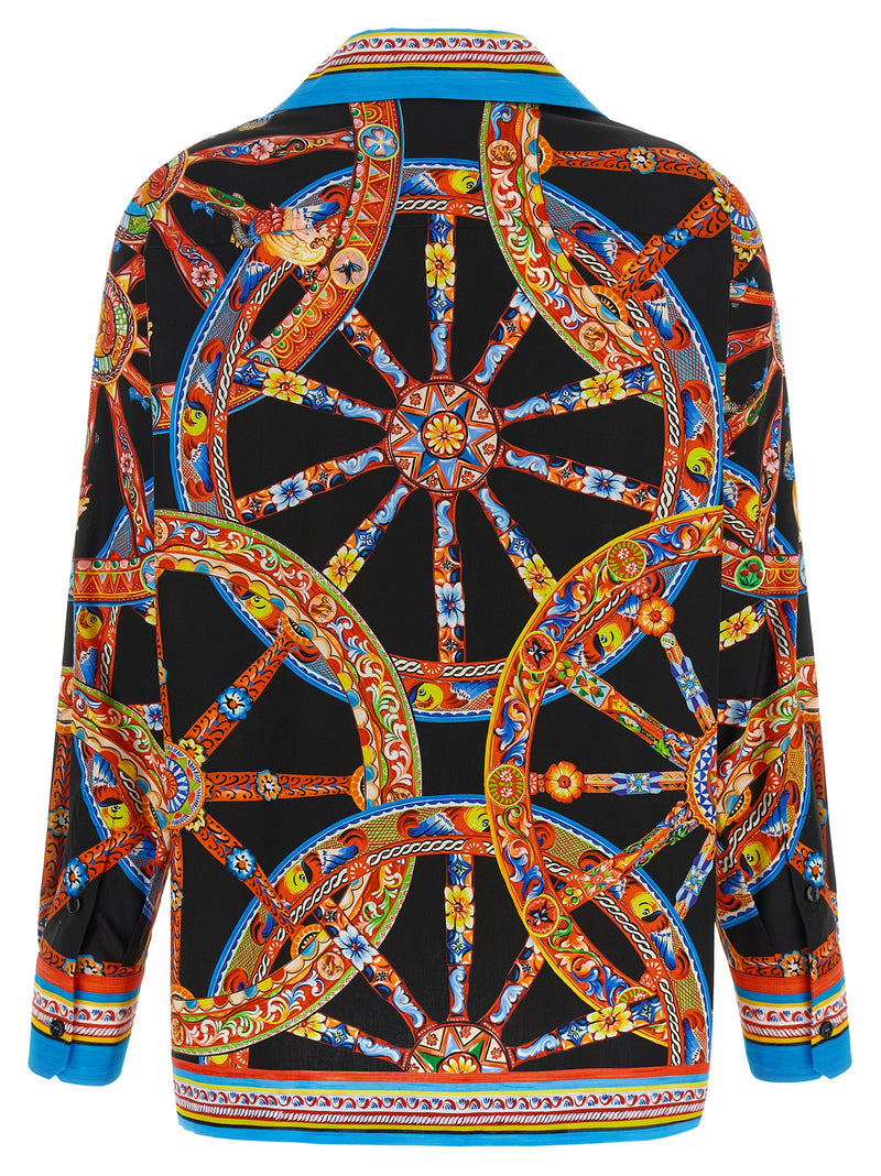 Chemisier Dolce & Gabbana en coton multicolore