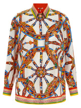 Chemisier Dolce & Gabbana en coton multicolore