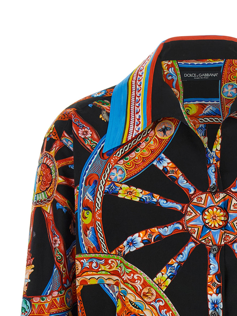 Chemisier Dolce & Gabbana en coton multicolore
