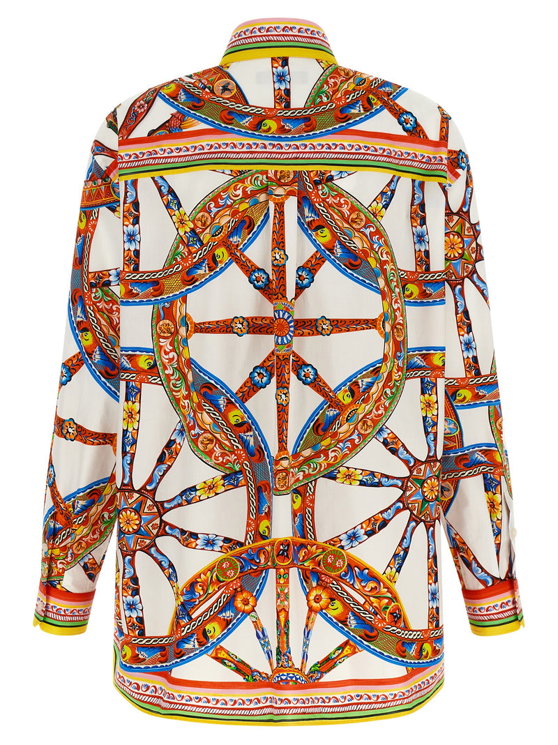 Chemisier Dolce & Gabbana en coton multicolore