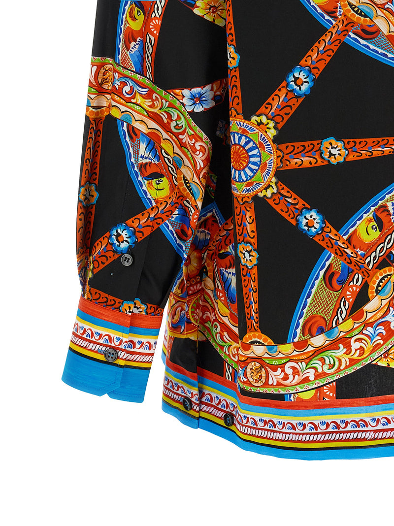 Chemisier Dolce & Gabbana en coton multicolore