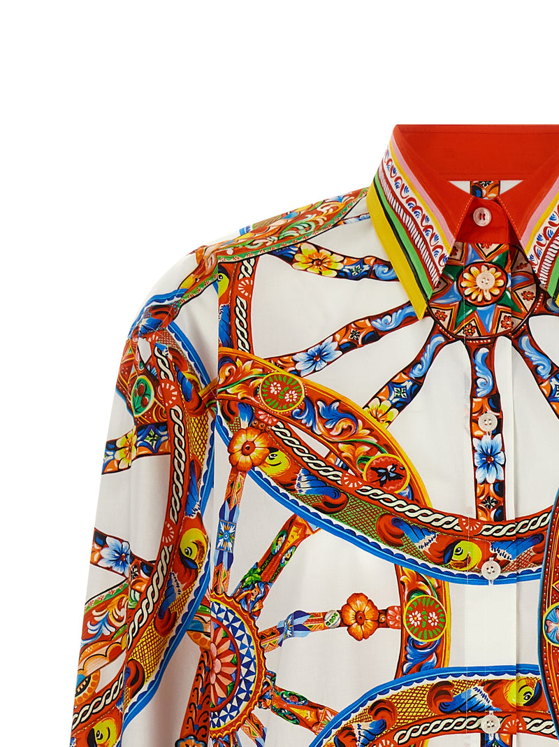Chemisier Dolce & Gabbana en coton multicolore
