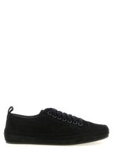 Baskets basses en cuir noir Tom Ford