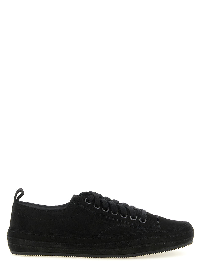 Baskets basses en cuir noir Tom Ford