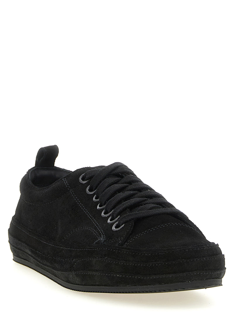 Baskets basses en cuir noir Tom Ford