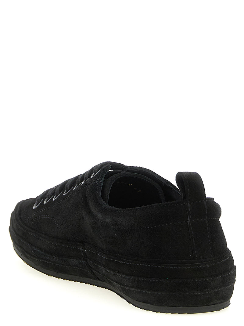 Baskets basses en cuir noir Tom Ford