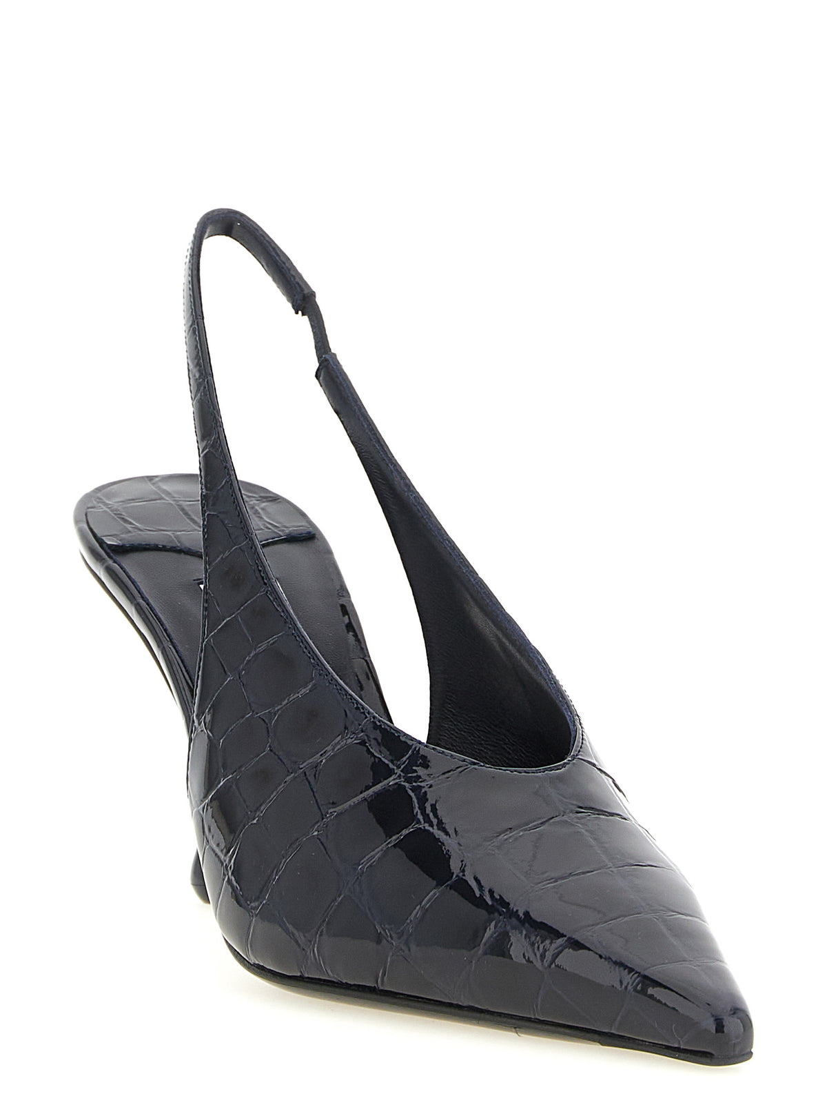 Escarpins à talons hauts en cuir bleu de Jimmy Choo
