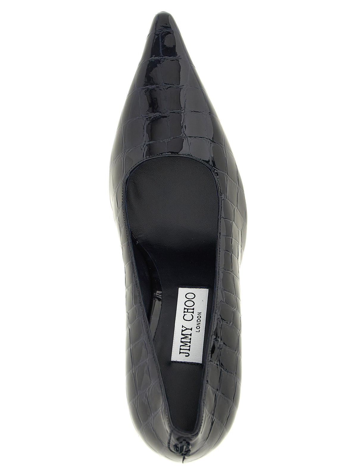 Escarpins à talons hauts en cuir bleu de Jimmy Choo