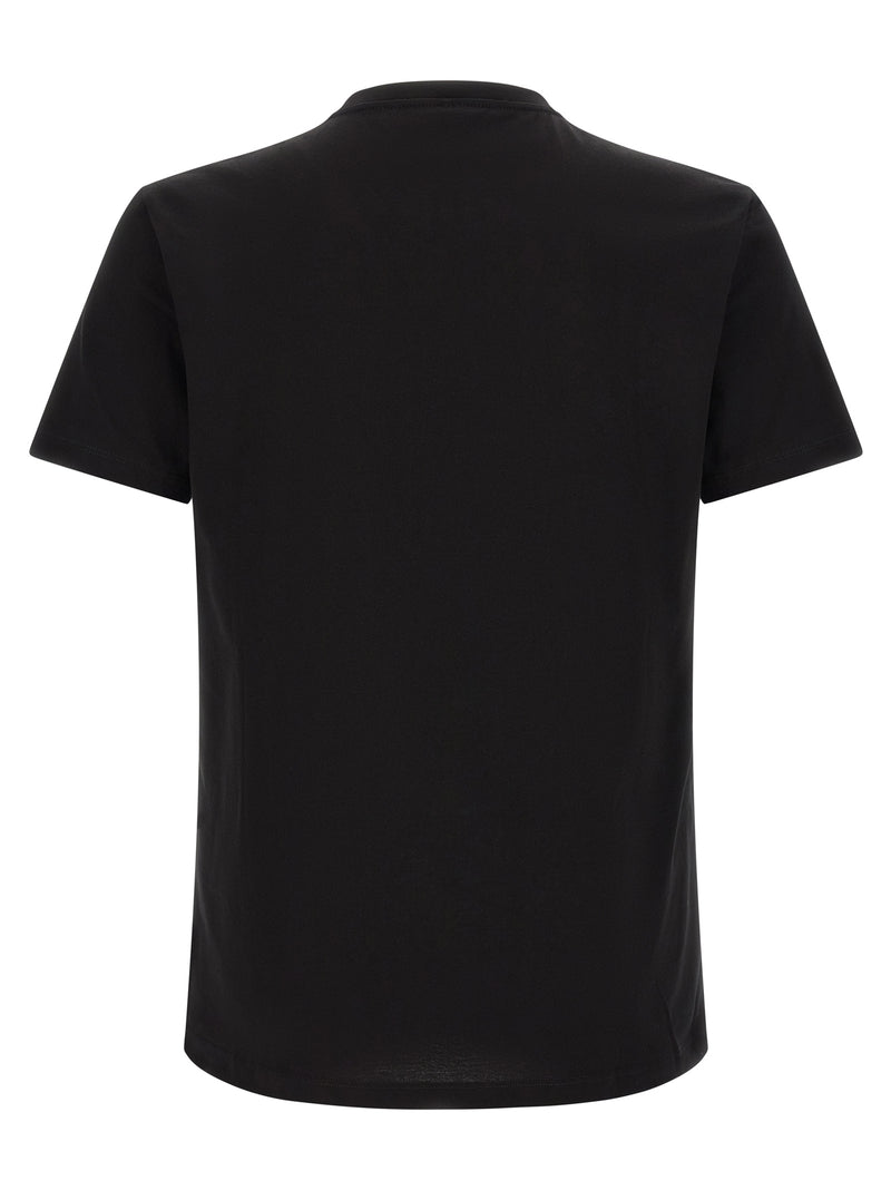T-shirt Versace en coton noir