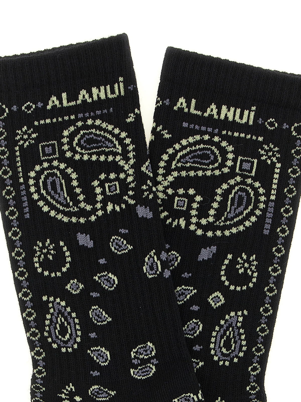 Chaussettes Alanui en coton noir